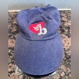 Vintage Purple Steamboat, Colorado Baseball Cap with Red and White Logo